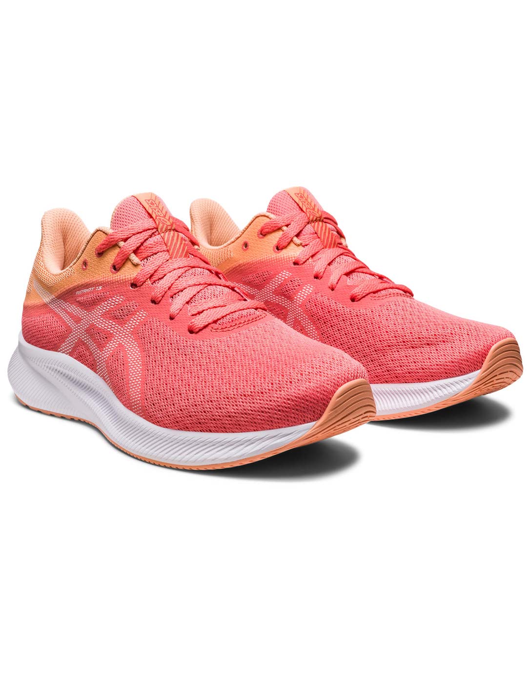 zapatilla running asics mujer PATRIOT 13, papaya