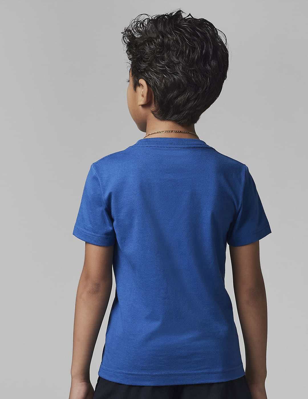camiseta manga corta jordan niño FIREBALL DUNK azul