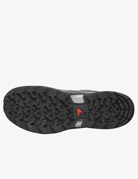 zapatilla salomon goretex/piel  mujer X WARD  gris