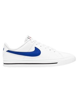 zapatilla nike niño COURT LEGACY blanco-azul