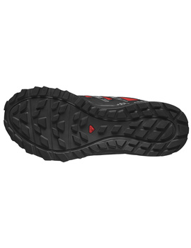 zapatilla salomon goretex hombre  WANDER rojo