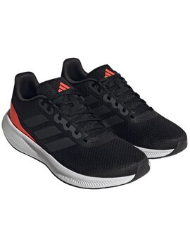 zapatilla running hombre adidas RUNFALCON 3.0, negro-blanco-rojo