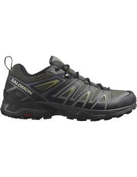 zapatilla salomon para hombre goretex  X ULTRA PIONEER GTX, negro-verde