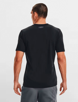 camiseta under armour hombre manga corta  TEAM ISSUE WORDMARK SS, negro