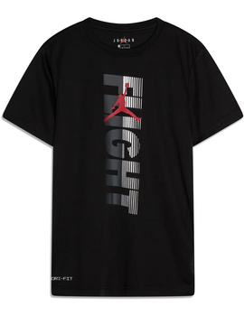 camiseta manga corta jordan STATIC FLIGHT negro