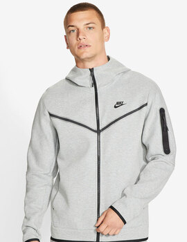 sudadera nike hombre  SPORTSWEAR TECH FLEECE gris