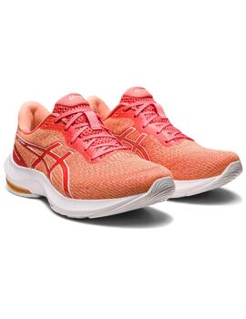 zapatilla running asics mujer GEL-PULSE 14, coral