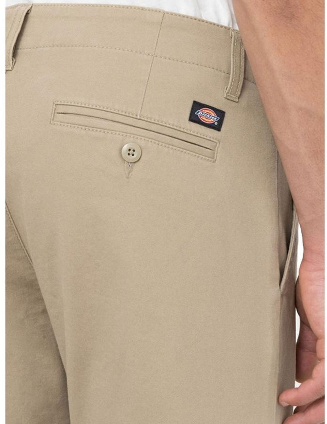 pantalón loneta chino dickies hombe KERMAN, beige