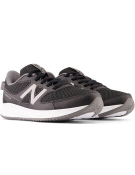 zapatilla deporte new balance niño 570V3, negro