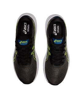 zapatilla running asics hombre GEL-EXCITE 9, negro-azulon