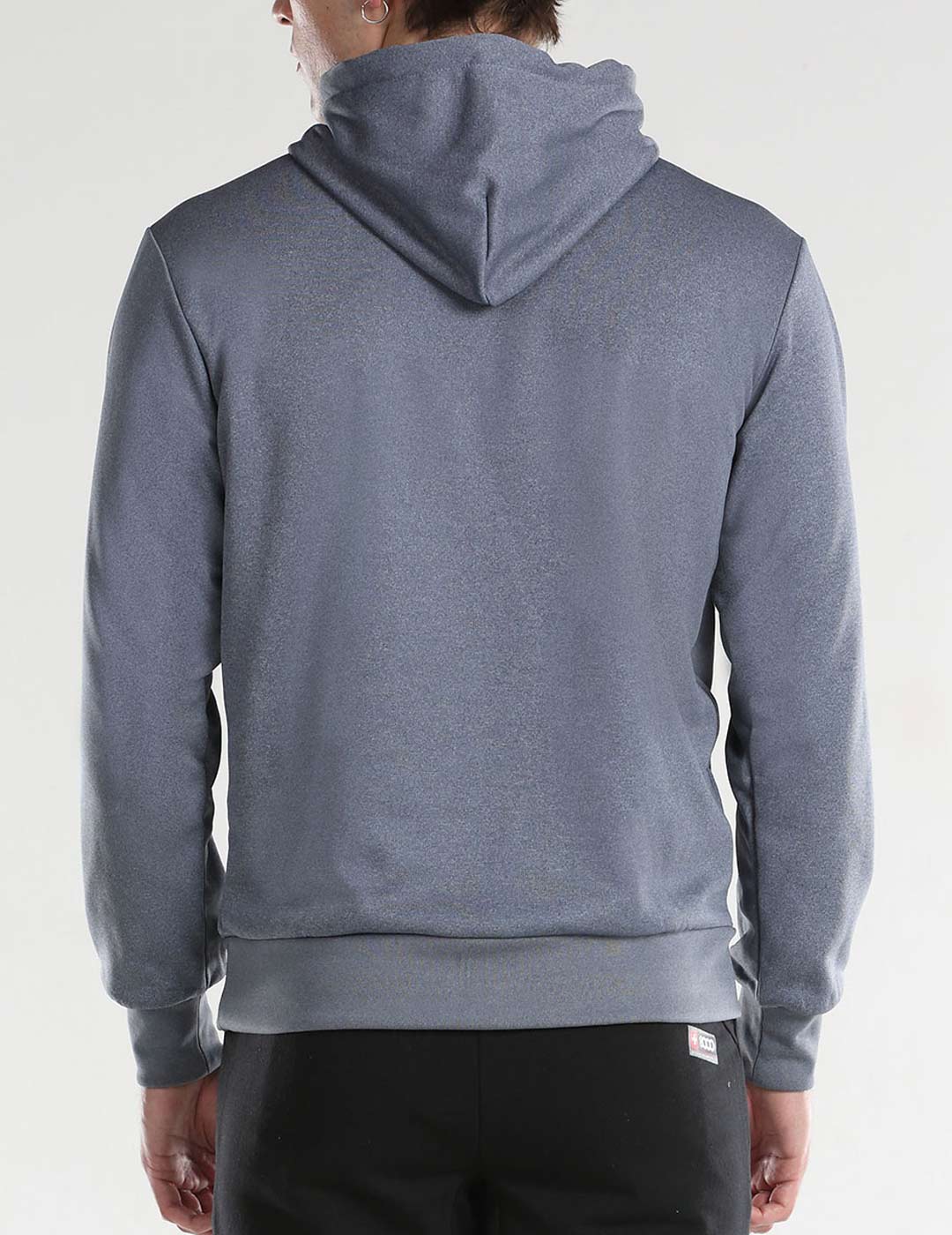 sudadera con capucha  +8000 ADULO, azul