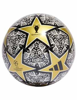 balón de fútbol adidas final estambul dorado