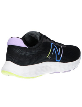 zapatilla running new balance mujer W520-V7-CK8, negro