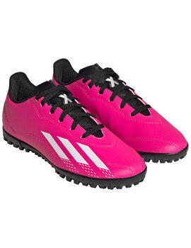 bota de fútbol adidas niño turf X SPEEDPORTAL.4 , rosa