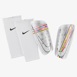 CANILLERA CR7 MERCURIAL BLANCA