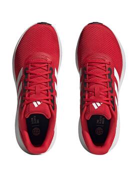 zapatilla running adidas hombre RUNFALCON 3.0, rojo