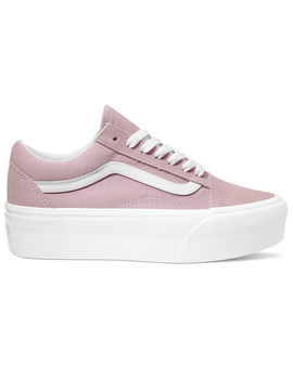 zapatilla vans baja lila mujer UA OLD SKOOL STACKFORM,