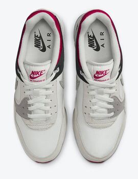 zapatilla nike hombre  AIR PEGASUS '89, blanco-rojo-negro