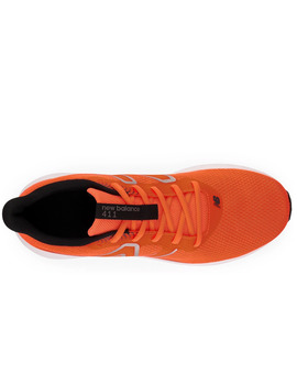 zapatilla running new balance 411V3, naranja fluor