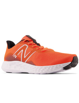 zapatilla running new balance 411V3, naranja fluor