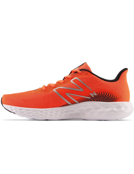 zapatilla running new balance 411V3, naranja fluor