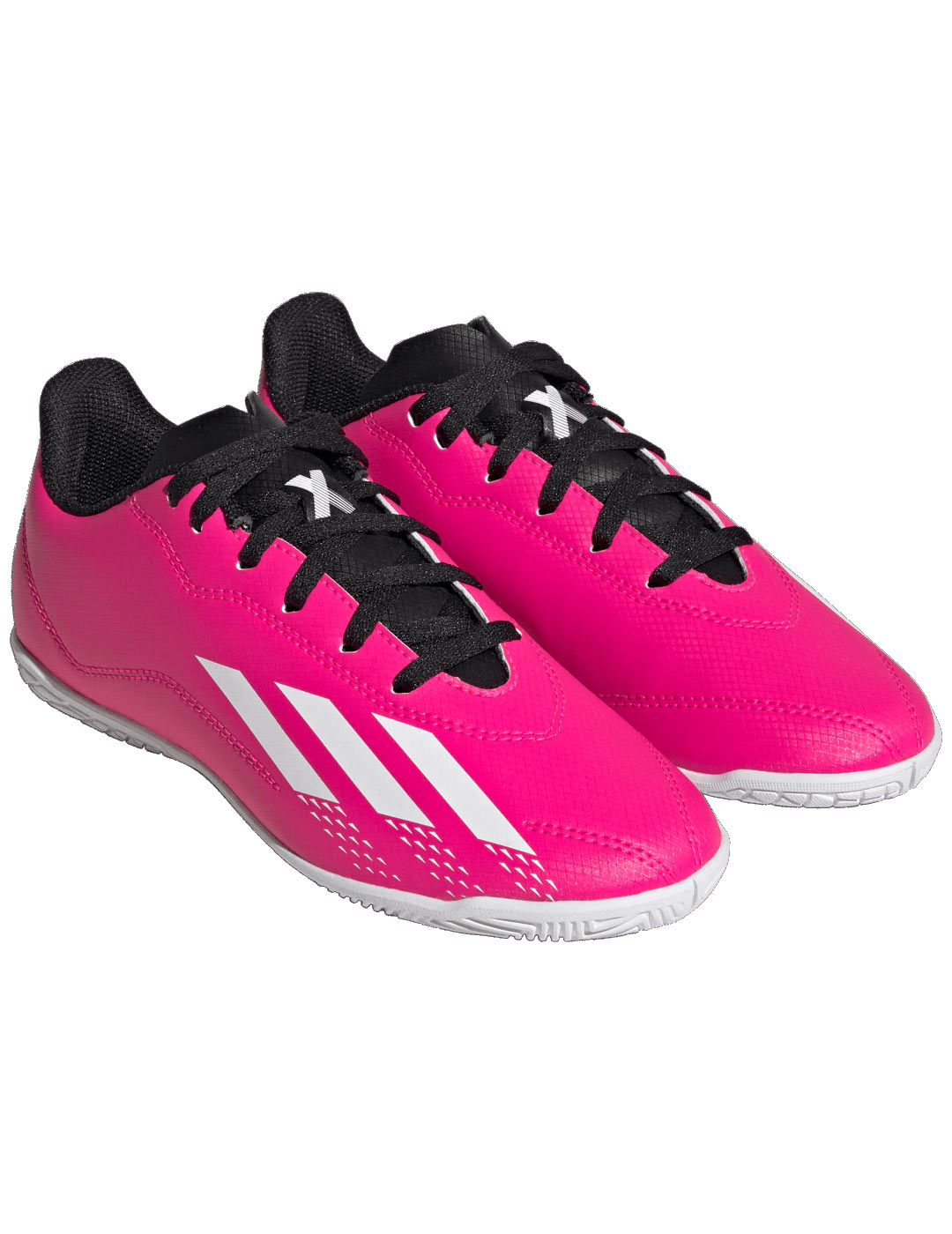 bota adidas fútbol sala niño X SPEEDPORTAL.4 IN fuscia-negro