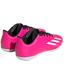 bota adidas fútbol sala niño X SPEEDPORTAL.4 IN fuscia-negro