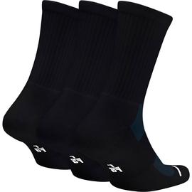 CALCETINES JORDAN EVRY MAX CREW - PACK 3 UNI NEGRO