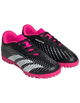 bota de fútbol adidas turf niño PREDATOR ACCURACY.4 TF, negro-fuscia