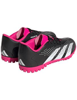 bota de fútbol adidas turf niño PREDATOR ACCURACY.4 TF, negro-fuscia