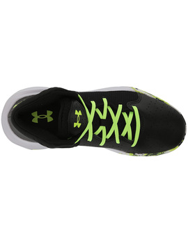 zapatilla de baloncesto under armour niño UA JET '21, negro-verde