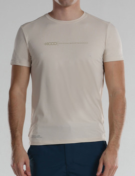camiseta manga corta  +8000 UVERO, beige