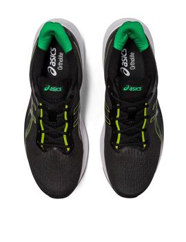 zapatilla running hombre asics GEL-PULSE 14, negro-verde