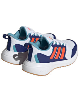 zapatilla adidas junnior FORTARUN 2.0, blanco-azul