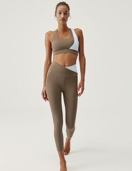 legging Born living yoga  CLEO GLOSS gris-blanco