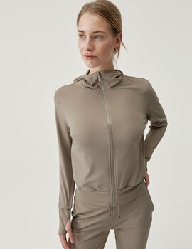 chaqueta BORN LIVING YOGA AIRLA FOSSIL gris