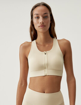 top Born living yoga  SOATA beige