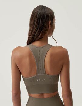 top Born living yoga  ZINA gris