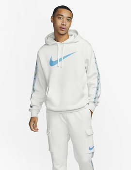 sudadera nike hombre  SPORTSWEAR REPEAT blanca