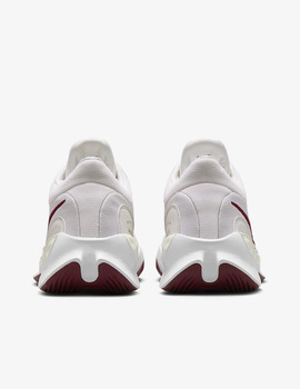 zapatilla de baloncesto hombre nike  RENEW ELEVATE 3 blanco-granate