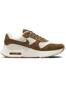 zapatilla nike mujer  AIR MAX SYSTM SE , camel - animal print