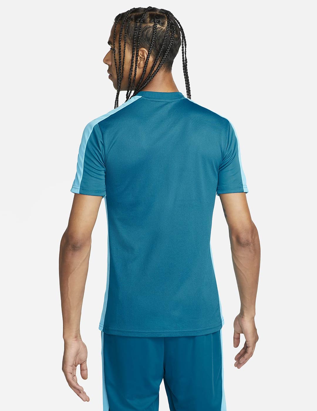 camiseta nike manga corta fútbol hombre  ACD23 , azul