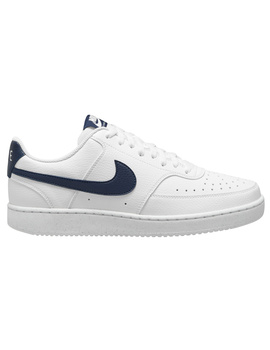 zapatilla nike hombre  COURT VISION LOW, blanco-marino