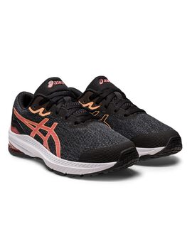 zapatilla running asics junior  GT-1000 11 negro