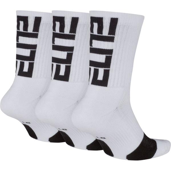 CALCETIN NIKE ELITE UNISEX CREW BASKETBALL BLANCO