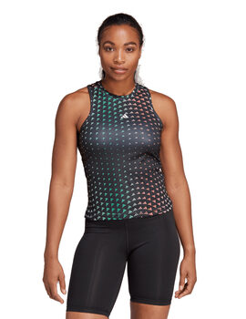 camiseta running adidas mujer TR-ES BLUV TK, negro