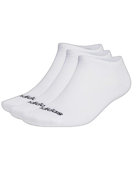 calcetines adidas pinkies  LIN LOW 3P, blanco
