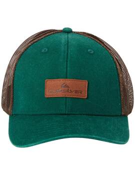 gorra truck quiksilver hombre DOWN THE HATCH, verde