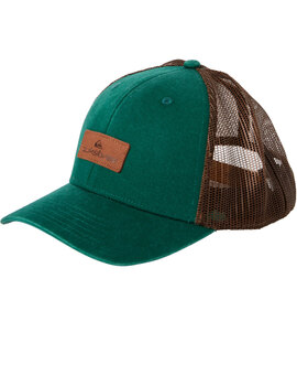 gorra truck quiksilver hombre DOWN THE HATCH, verde