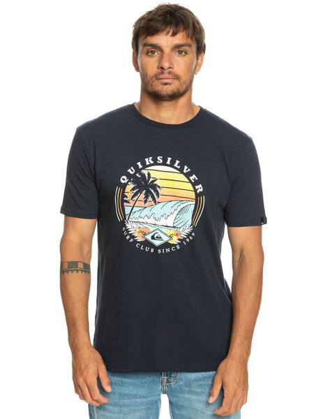 camiseta quiksilver hombre manga corta QSSURFCLUBII